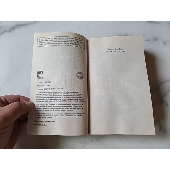 Promise Texas By Debbie Macomber Paperback - Picture 4 of 10